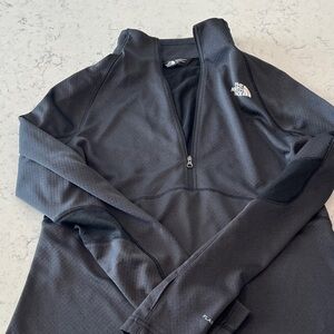 The North Face Charcoal Gray Quarter-Zip Pullover